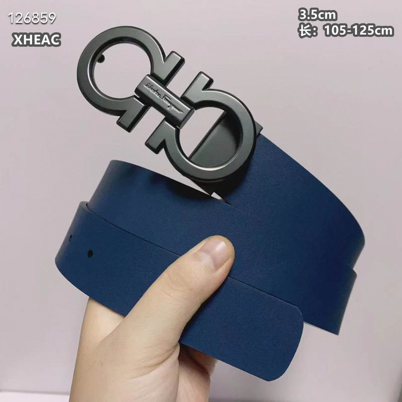 Ferragamo belt 35mmX105-125cm 8L (138)