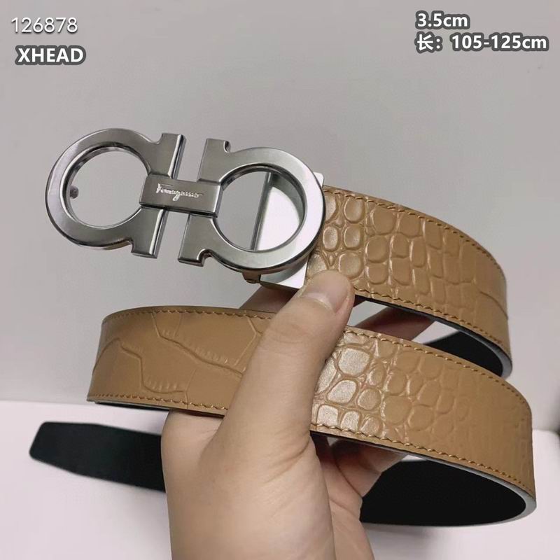 Ferragamo belt 35mmX105-125cm 8L (14)