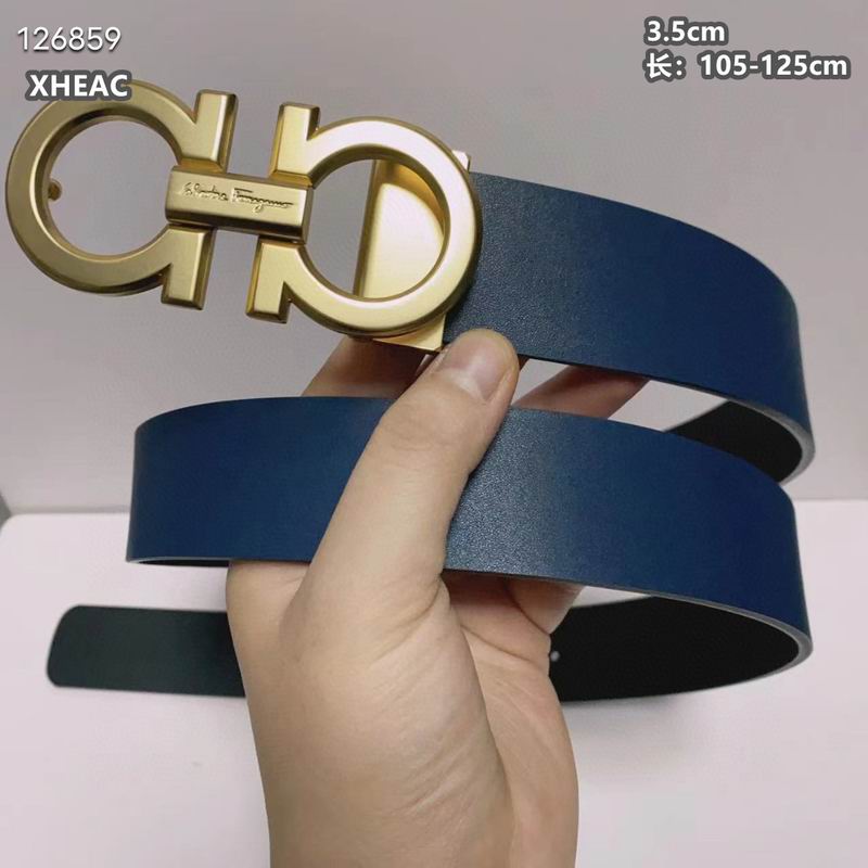 Ferragamo belt 35mmX105-125cm 8L (140)