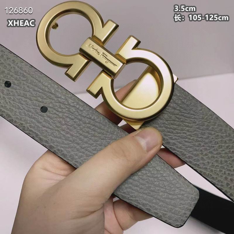 Ferragamo belt 35mmX105-125cm 8L (146)
