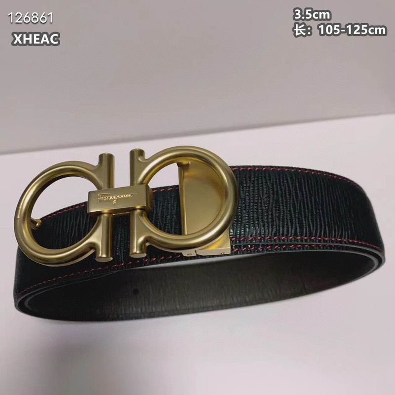 Ferragamo belt 35mmX105-125cm 8L (151)