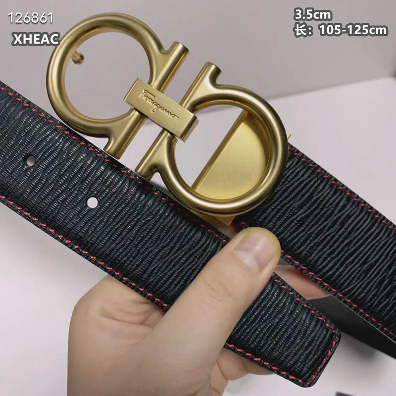 Ferragamo belt 35mmX105-125cm 8L (152)