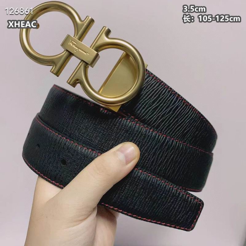 Ferragamo belt 35mmX105-125cm 8L (153)