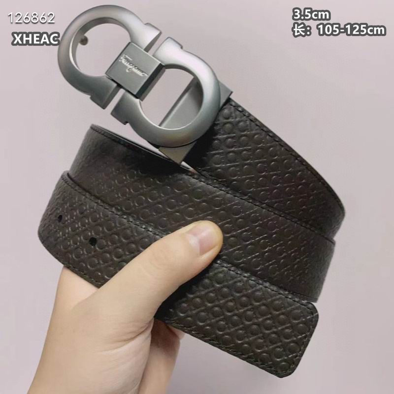 Ferragamo belt 35mmX105-125cm 8L (154)