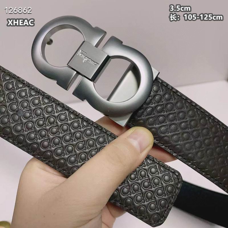 Ferragamo belt 35mmX105-125cm 8L (155)