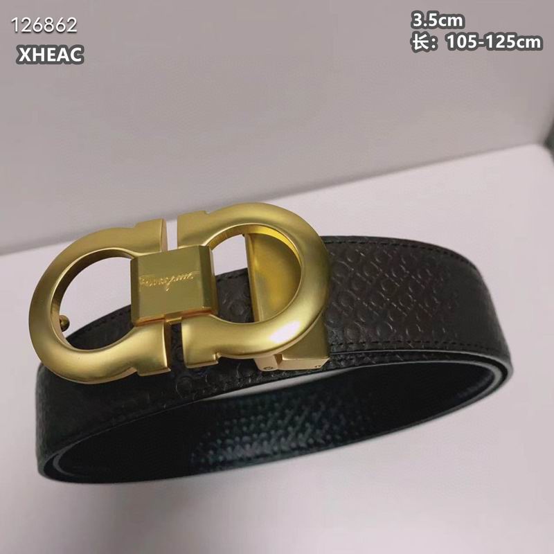 Ferragamo belt 35mmX105-125cm 8L (157)