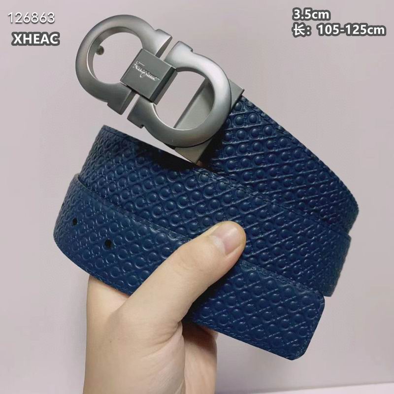 Ferragamo belt 35mmX105-125cm 8L (160)