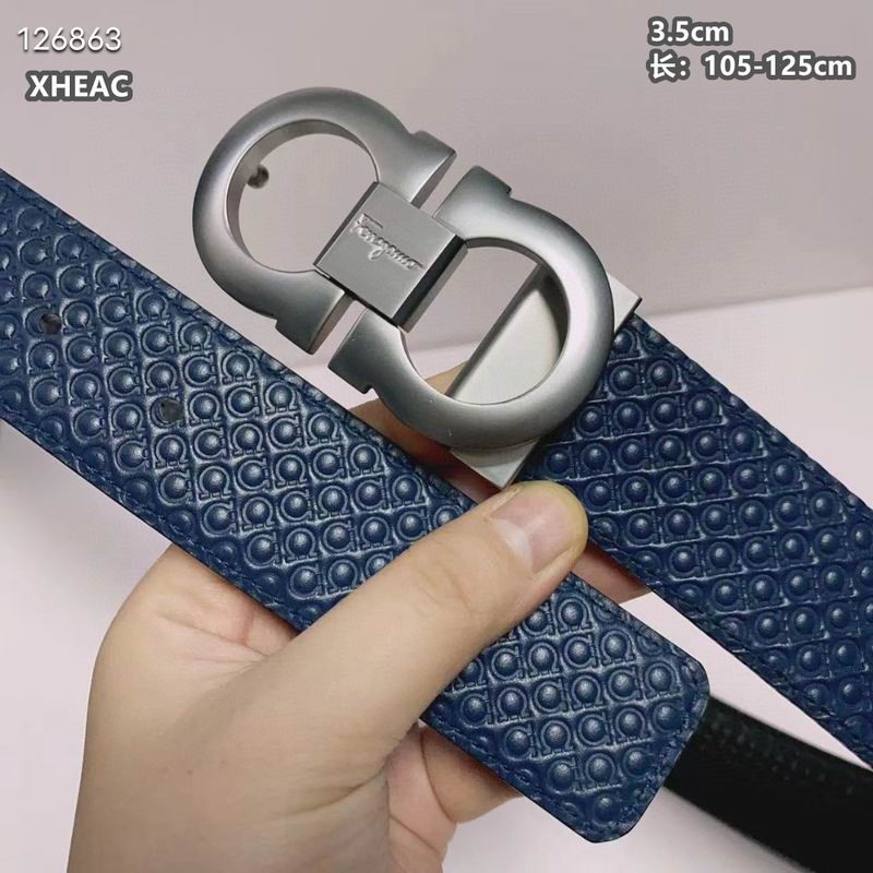 Ferragamo belt 35mmX105-125cm 8L (161)