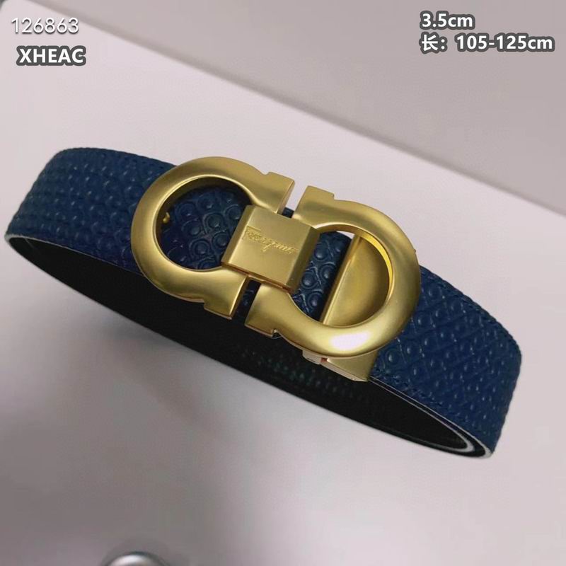 Ferragamo belt 35mmX105-125cm 8L (163)