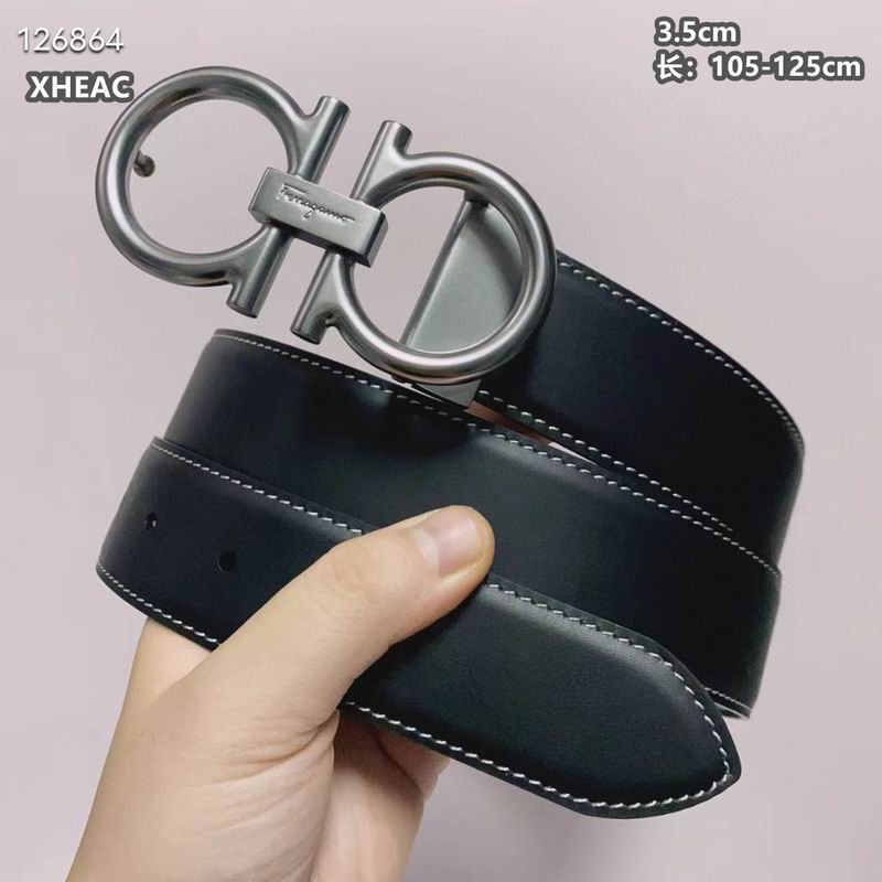 Ferragamo belt 35mmX105-125cm 8L (166)