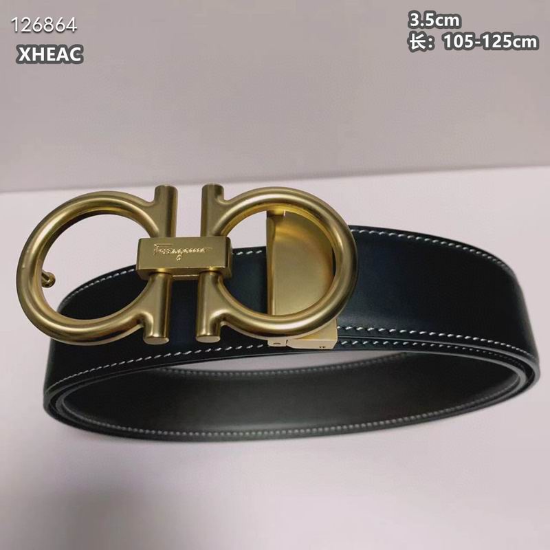 Ferragamo belt 35mmX105-125cm 8L (169)