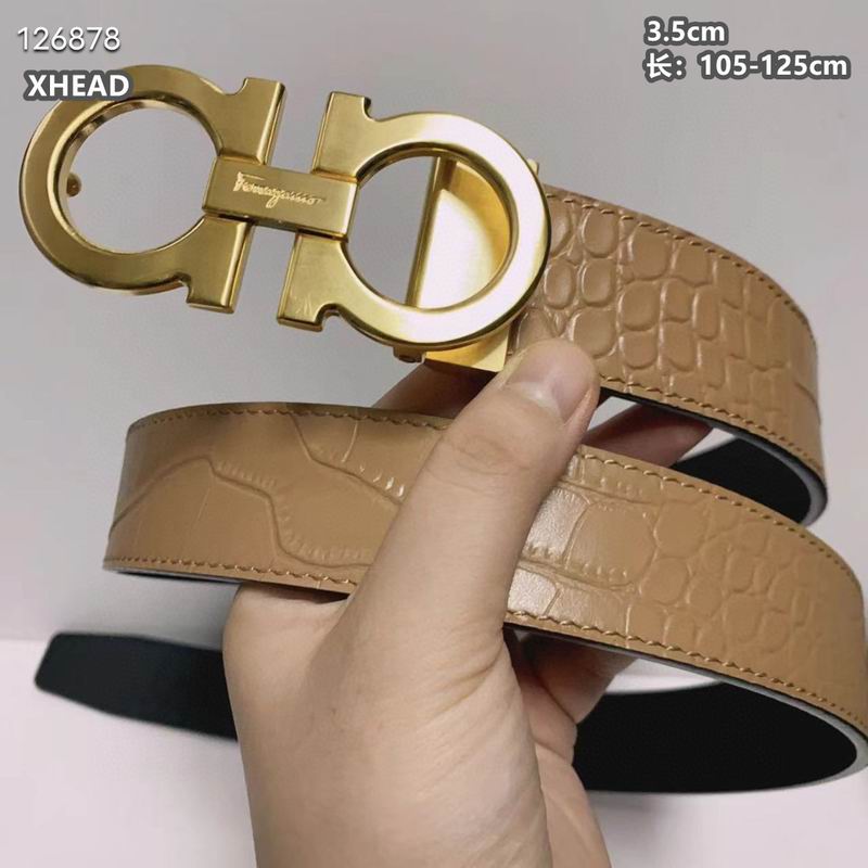 Ferragamo belt 35mmX105-125cm 8L (17)