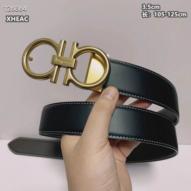 Ferragamo belt 35mmX105-125cm 8L (170)