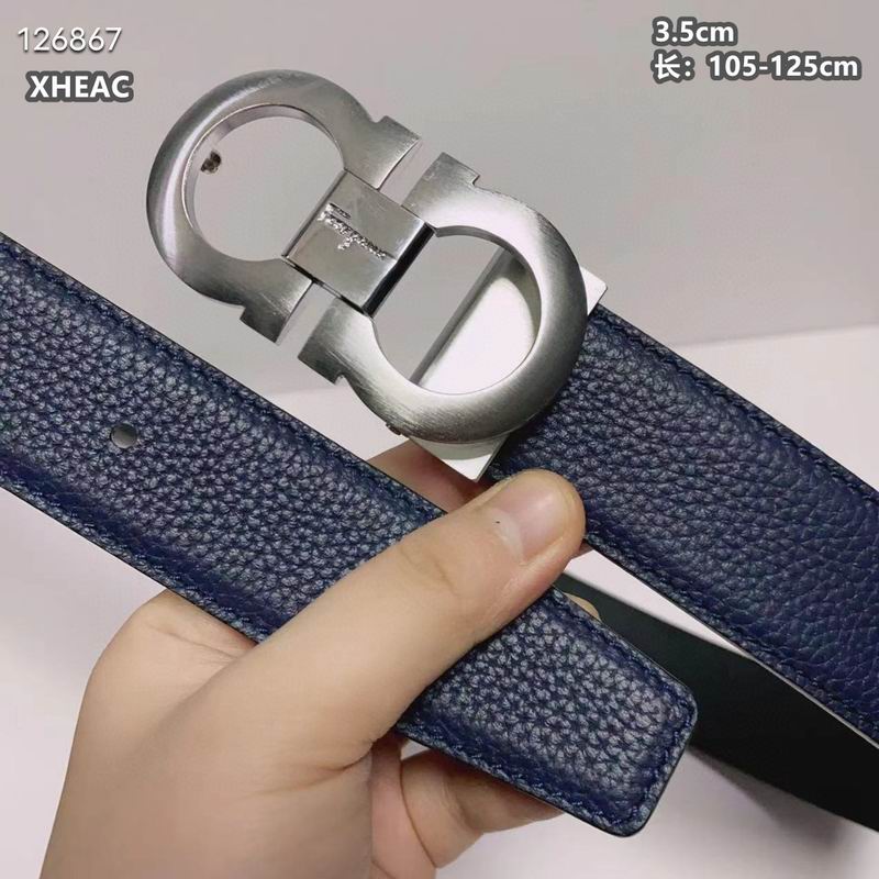 Ferragamo belt 35mmX105-125cm 8L (172)