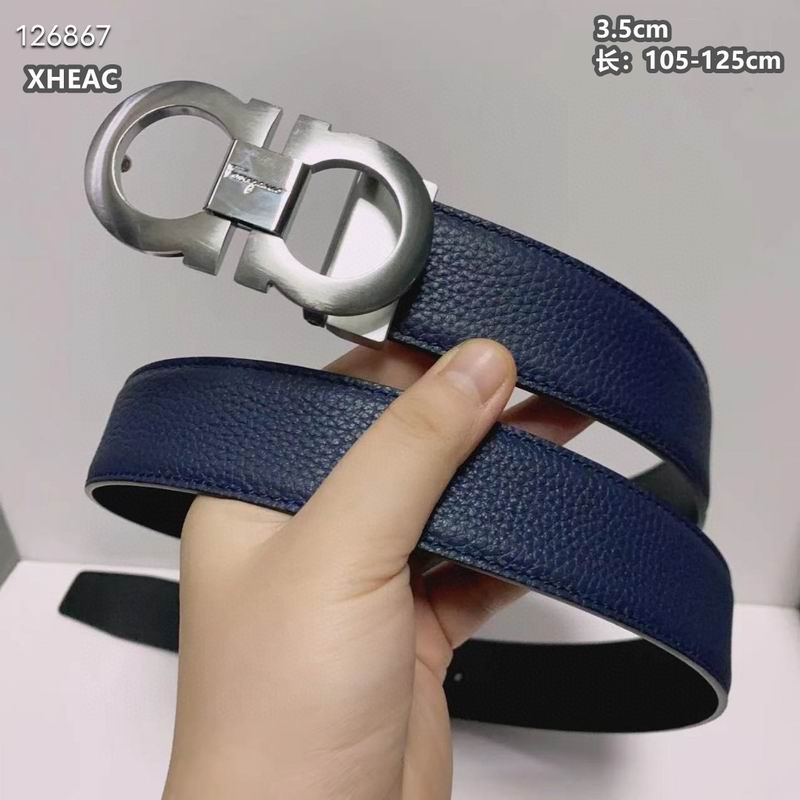 Ferragamo belt 35mmX105-125cm 8L (173)