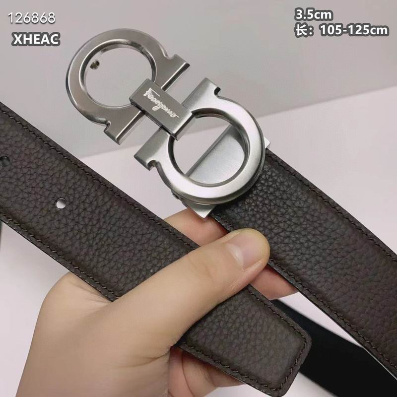 Ferragamo belt 35mmX105-125cm 8L (178)