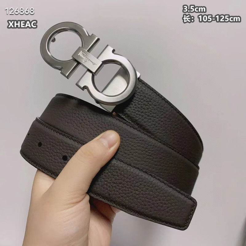 Ferragamo belt 35mmX105-125cm 8L (180)