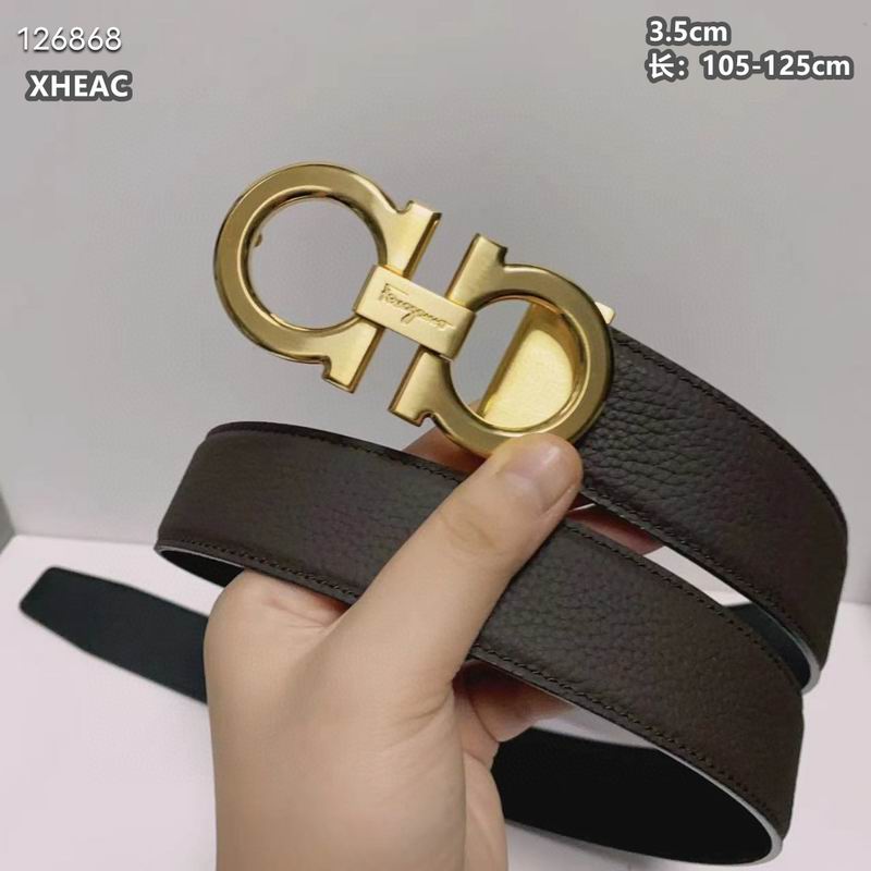 Ferragamo belt 35mmX105-125cm 8L (182)