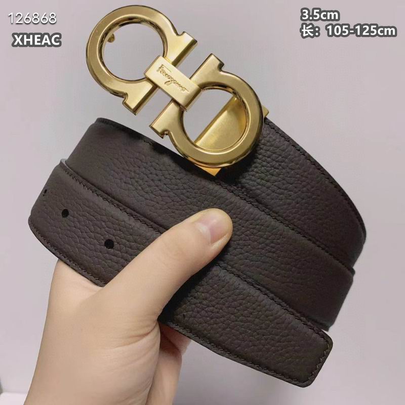 Ferragamo belt 35mmX105-125cm 8L (183)