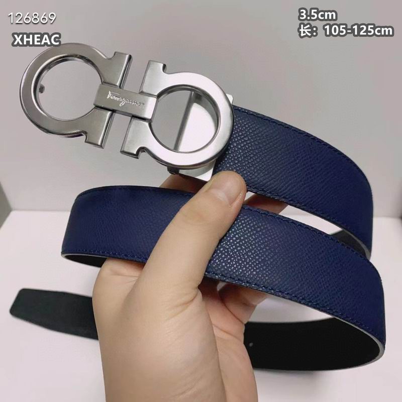 Ferragamo belt 35mmX105-125cm 8L (185)