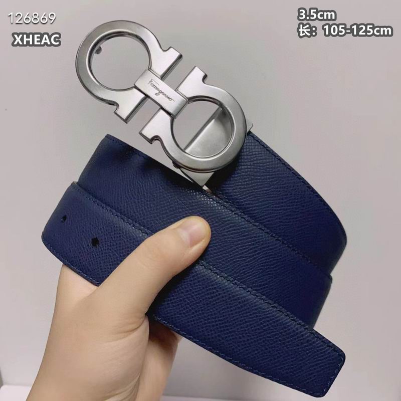 Ferragamo belt 35mmX105-125cm 8L (186)