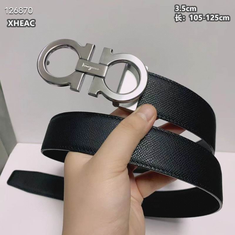 Ferragamo belt 35mmX105-125cm 8L (191)