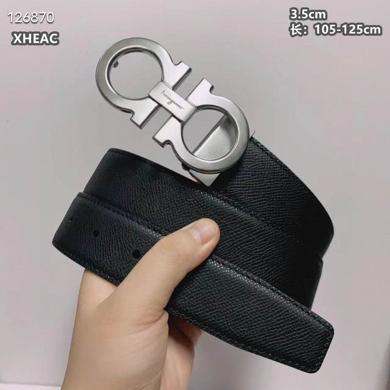 Ferragamo belt 35mmX105-125cm 8L (192)