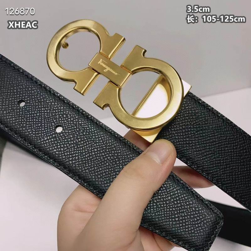 Ferragamo belt 35mmX105-125cm 8L (193)