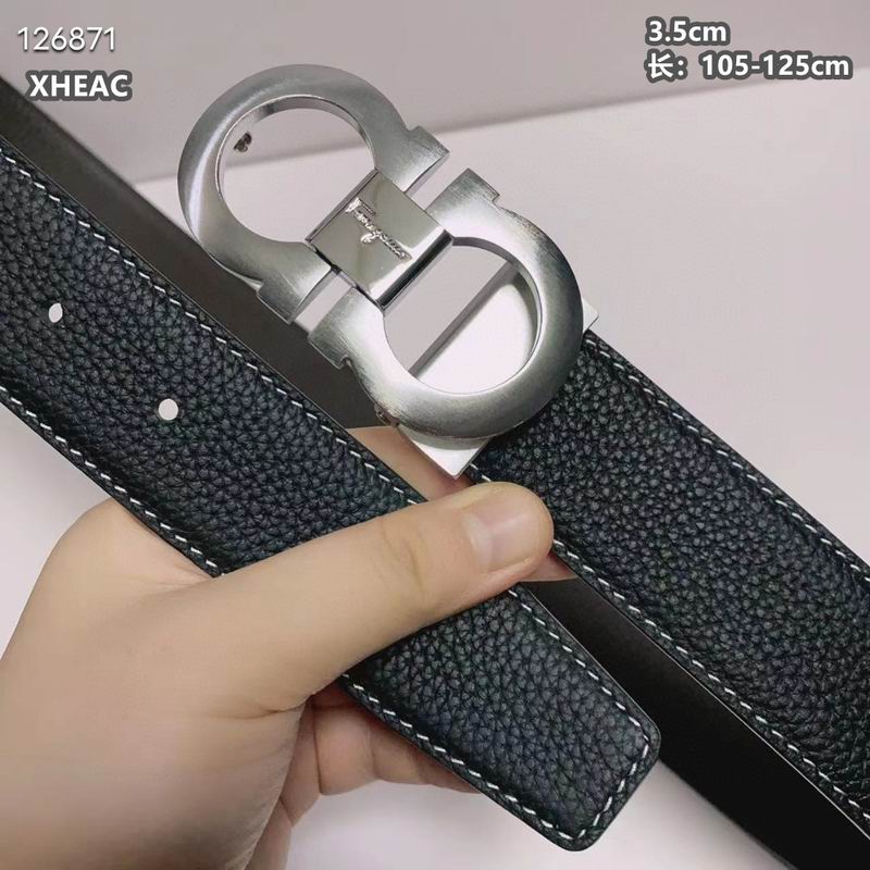 Ferragamo belt 35mmX105-125cm 8L (196)