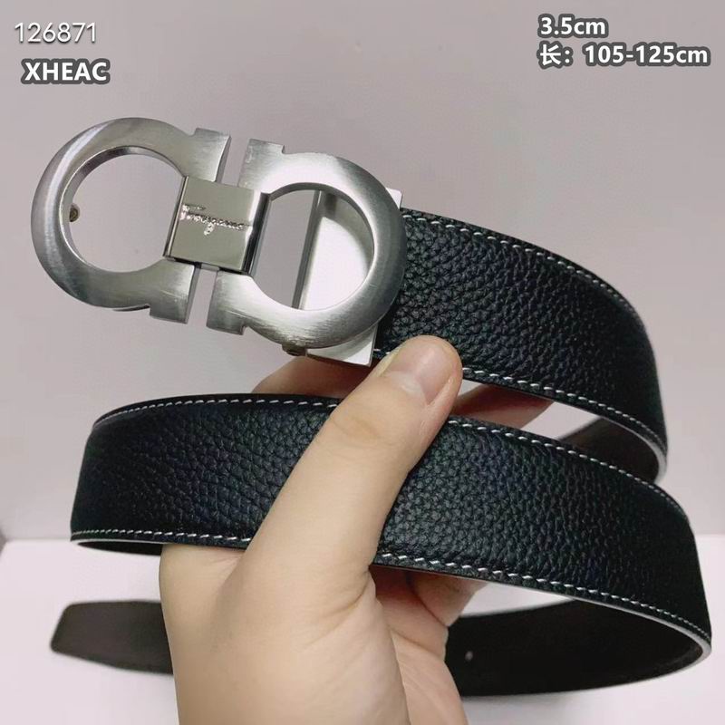 Ferragamo belt 35mmX105-125cm 8L (197)