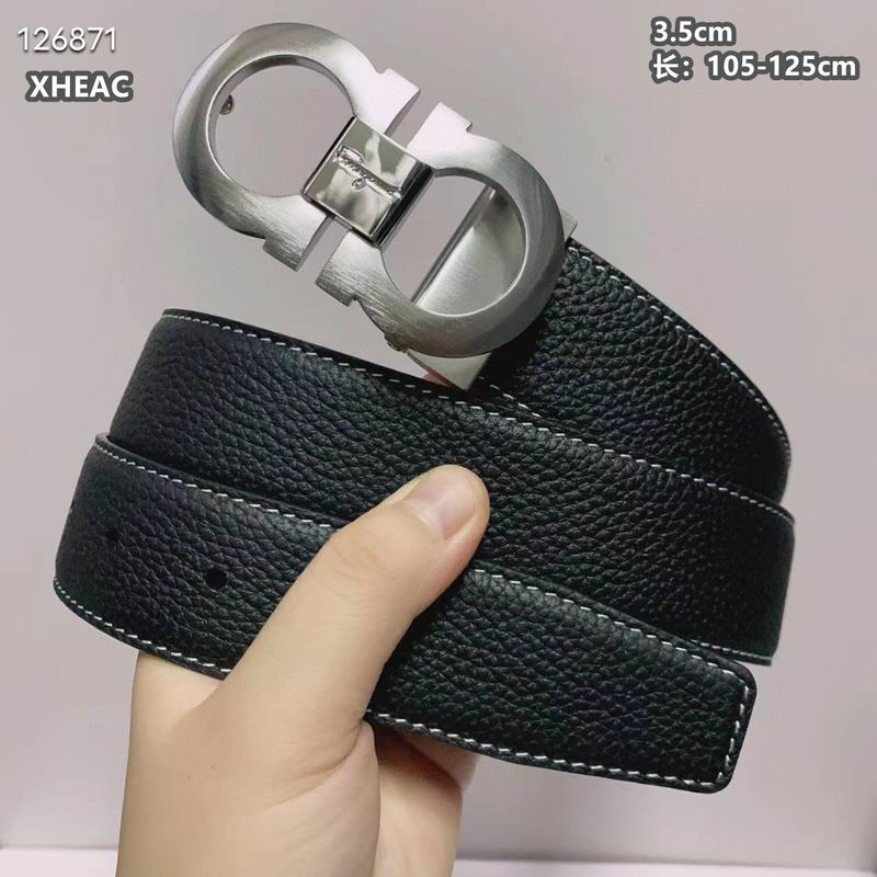 Ferragamo belt 35mmX105-125cm 8L (198)