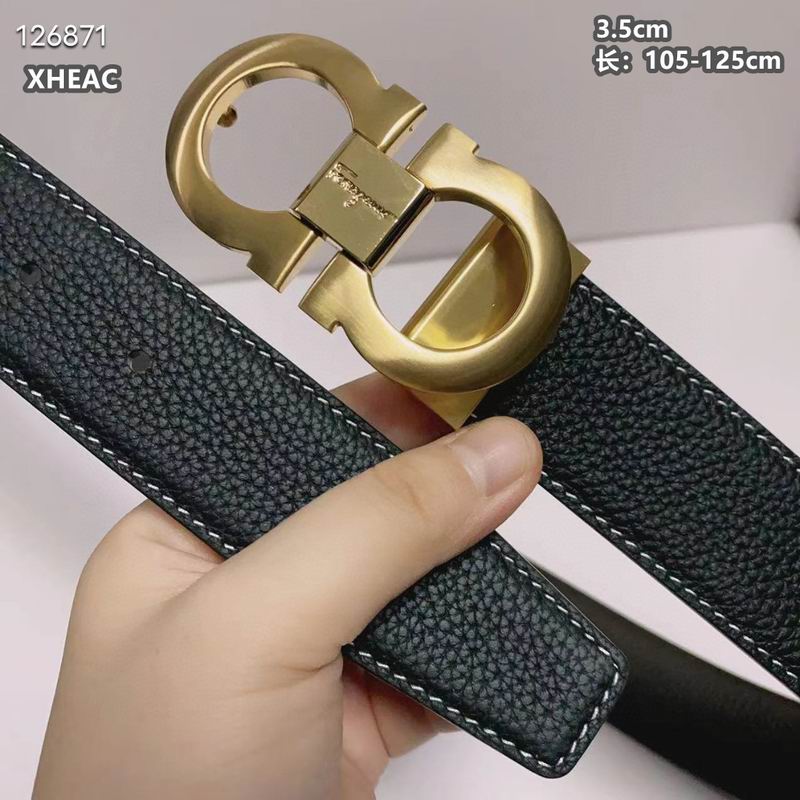 Ferragamo belt 35mmX105-125cm 8L (199)