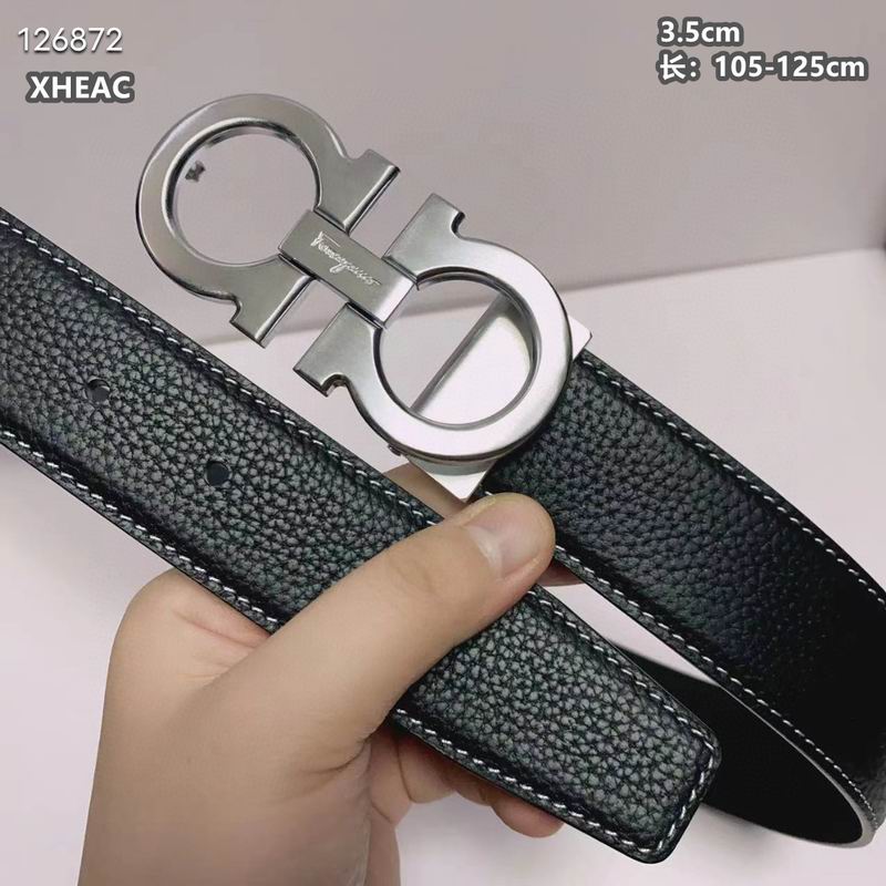 Ferragamo belt 35mmX105-125cm 8L (202)