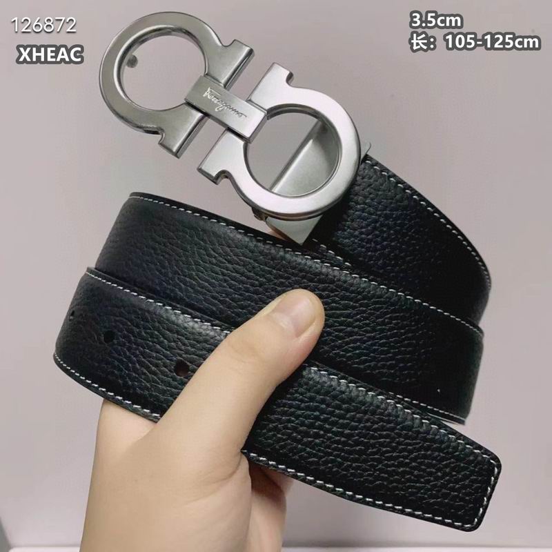 Ferragamo belt 35mmX105-125cm 8L (204)