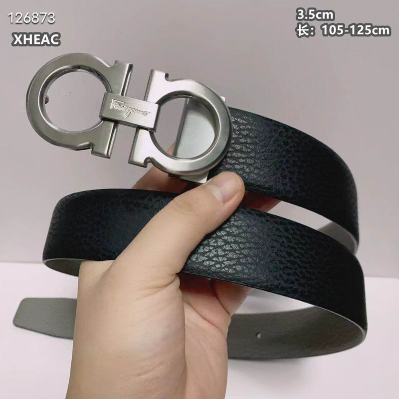 Ferragamo belt 35mmX105-125cm 8L (209)