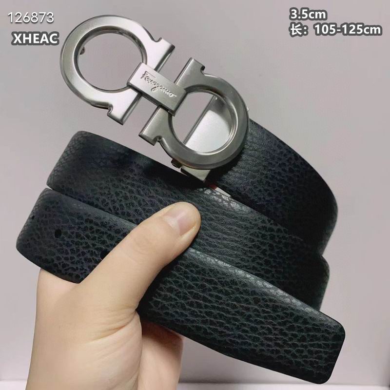 Ferragamo belt 35mmX105-125cm 8L (210)