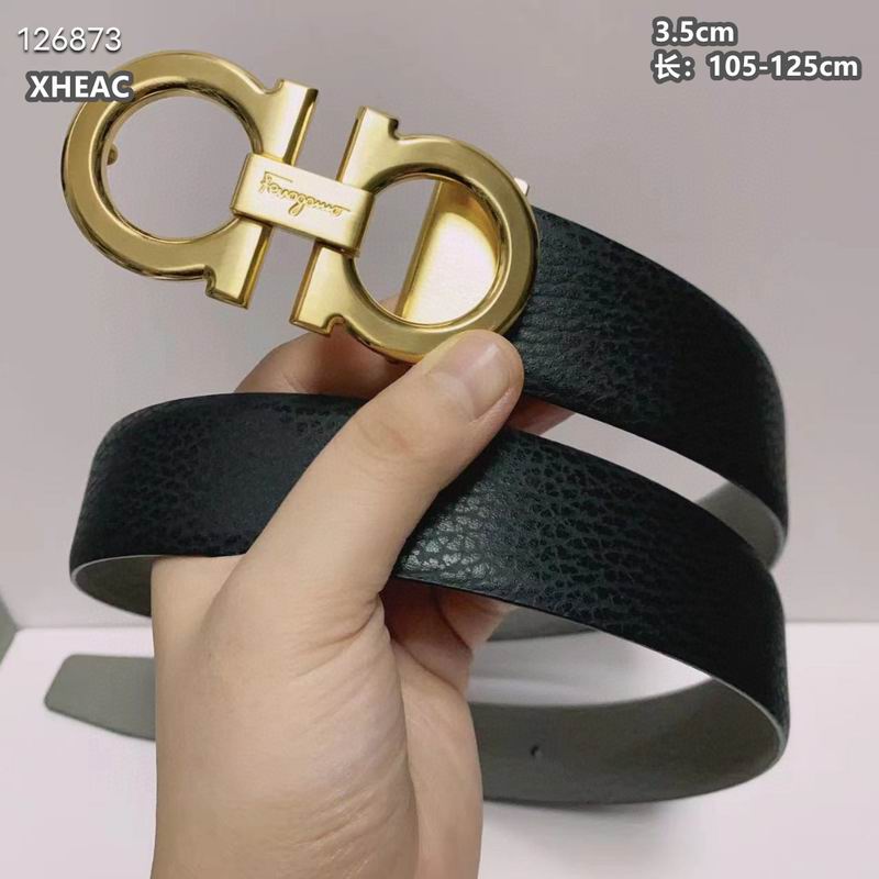 Ferragamo belt 35mmX105-125cm 8L (212)