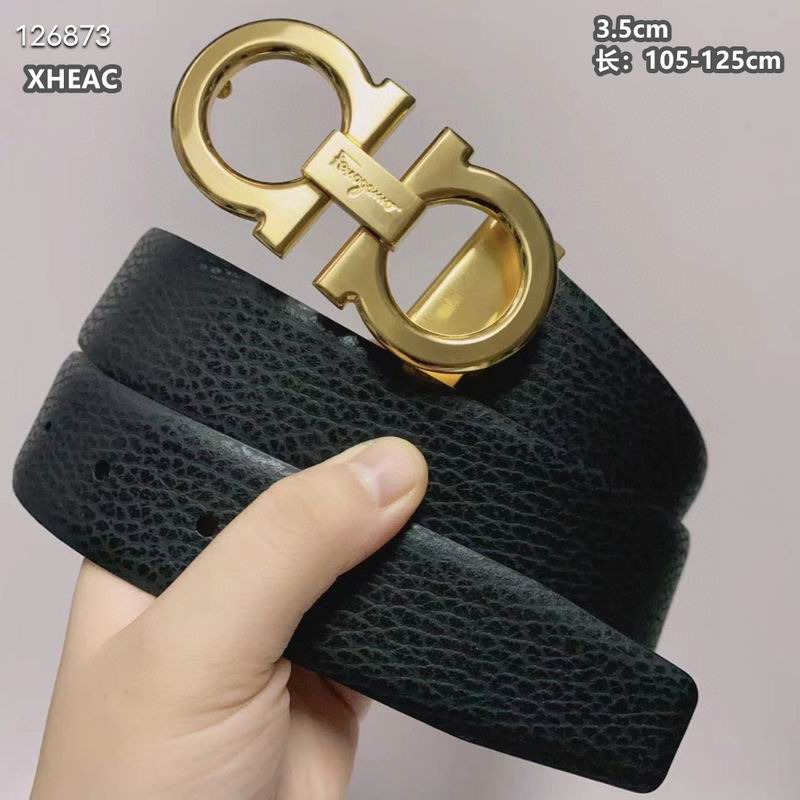 Ferragamo belt 35mmX105-125cm 8L (213)