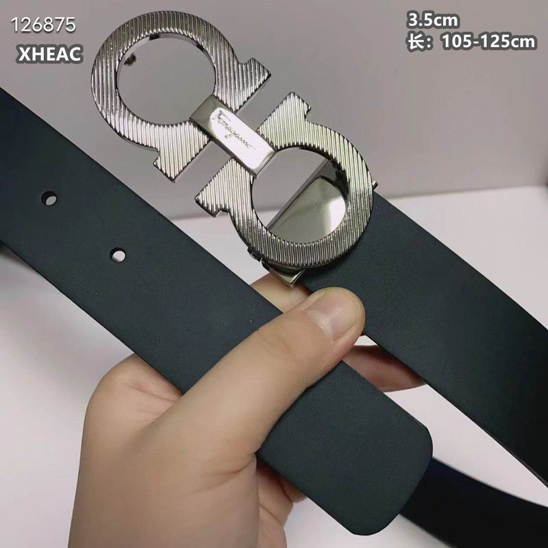 Ferragamo belt 35mmX105-125cm 8L (222)