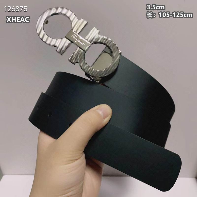 Ferragamo belt 35mmX105-125cm 8L (224)