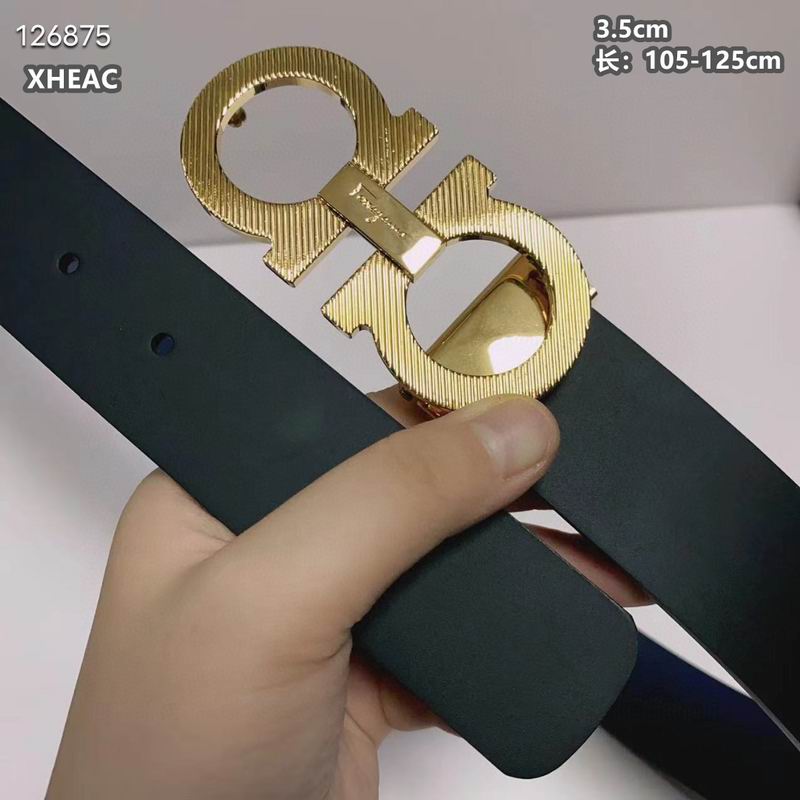 Ferragamo belt 35mmX105-125cm 8L (225)