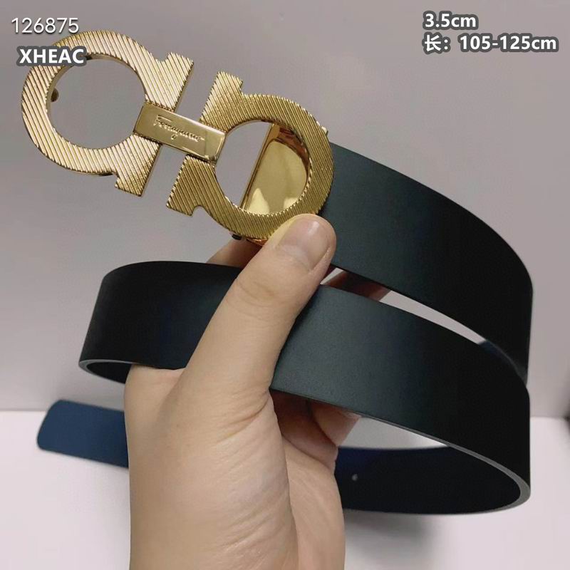 Ferragamo belt 35mmX105-125cm 8L (226)