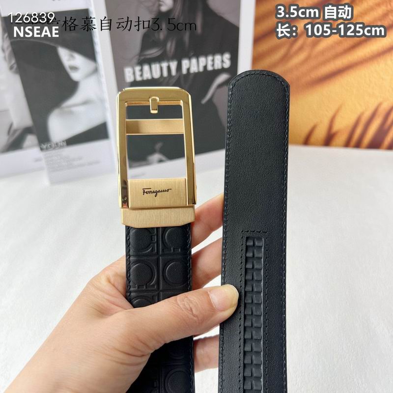 Ferragamo belt 35mmX105-125cm 8L (23)