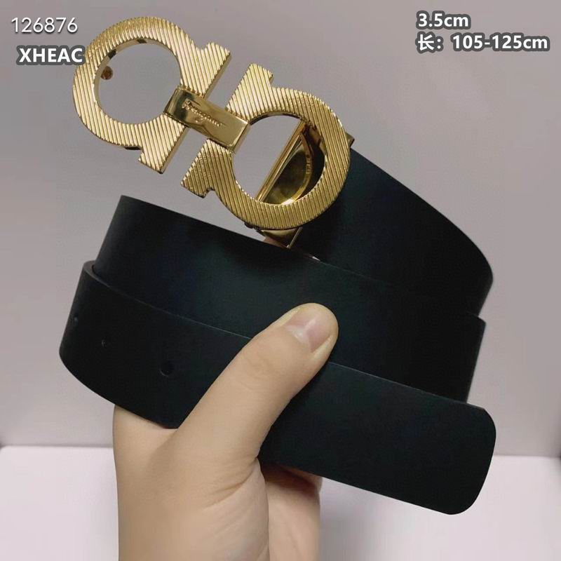 Ferragamo belt 35mmX105-125cm 8L (235)