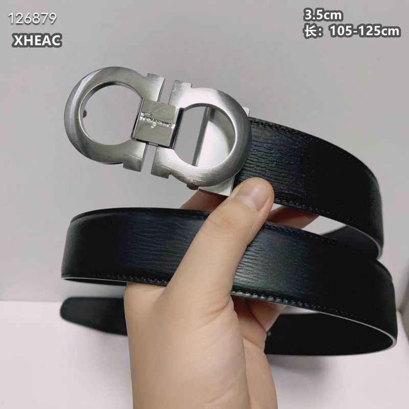 Ferragamo belt 35mmX105-125cm 8L (237)