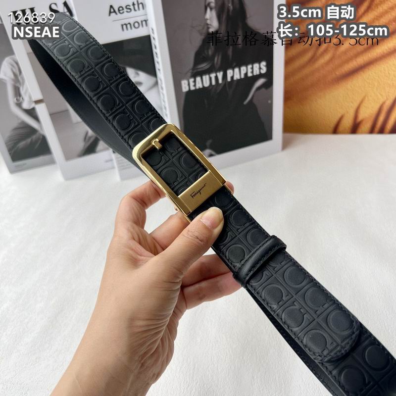 Ferragamo belt 35mmX105-125cm 8L (24)