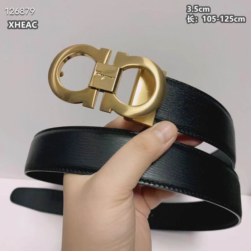 Ferragamo belt 35mmX105-125cm 8L (240)