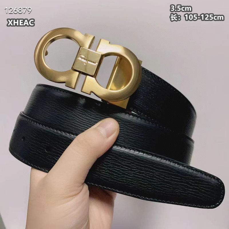 Ferragamo belt 35mmX105-125cm 8L (241)