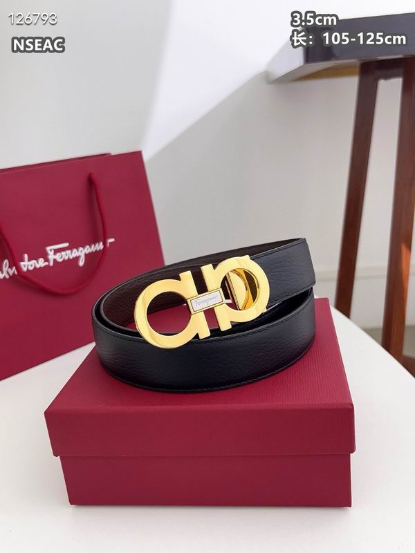 Ferragamo belt 35mmX105-125cm 8L (60)