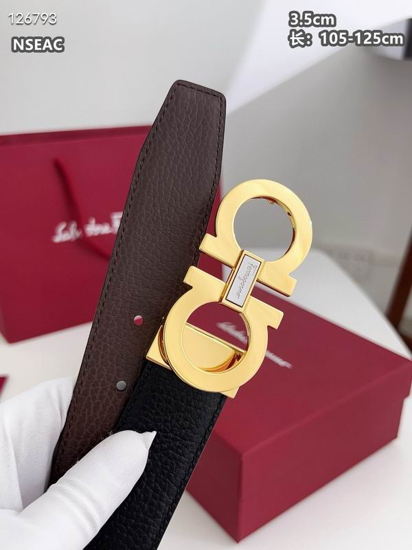 Ferragamo belt 35mmX105-125cm 8L (62)